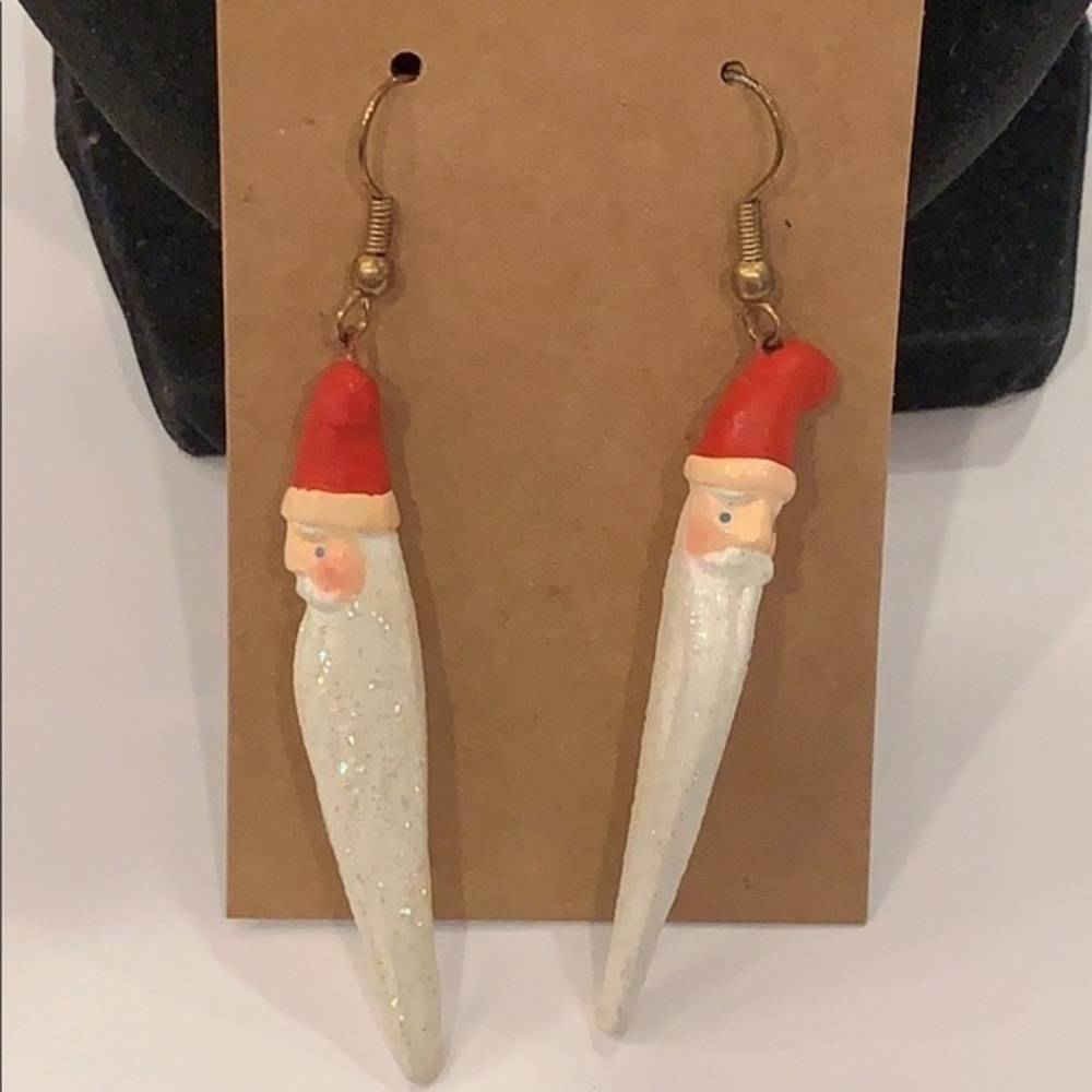 💐5/25 Christmas Santa clause primitive wood